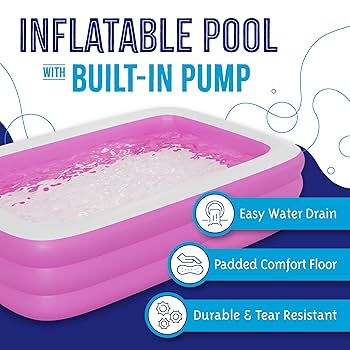 【匿名配送】Swimming Pool Amazon.com: Intex 28266EH 7'L x 5'W x 23-5/8